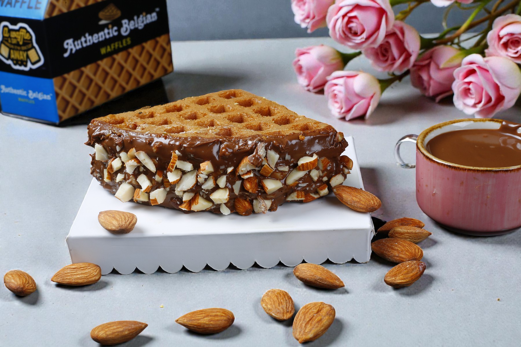 Almond Waffle