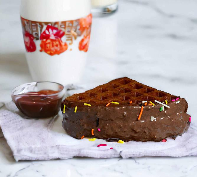 Dark Chocolate Waffle